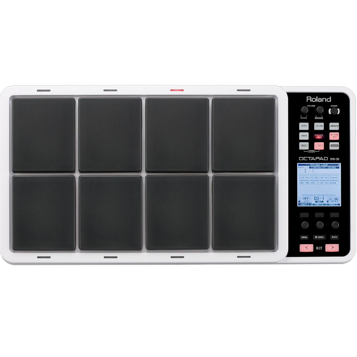 Percussao Digital OCTAPAD SPD-30 White - Roland